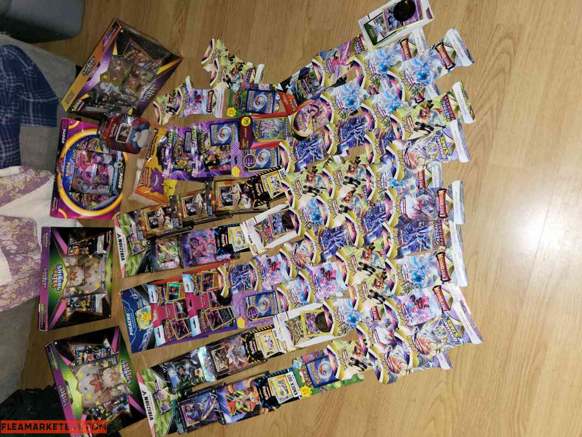 Unopened  pokemon cards  AtoZ there a little of everything - North Judson, Indiana - FleaMarketBay