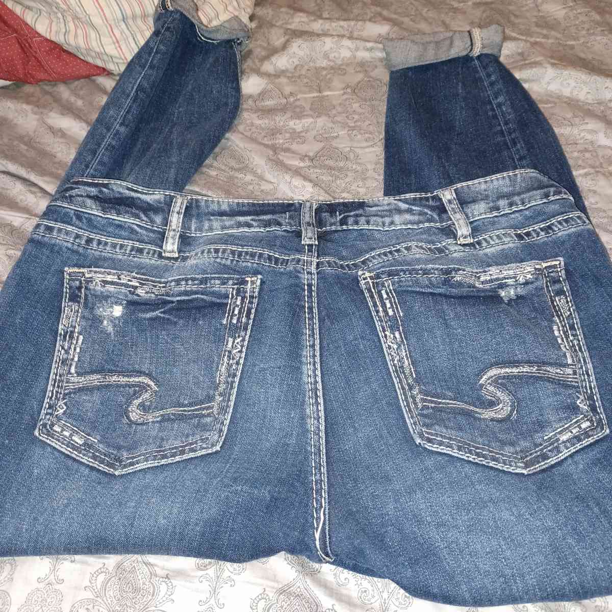 silver jeans - Benton, Arkansas - FleaMarketBay