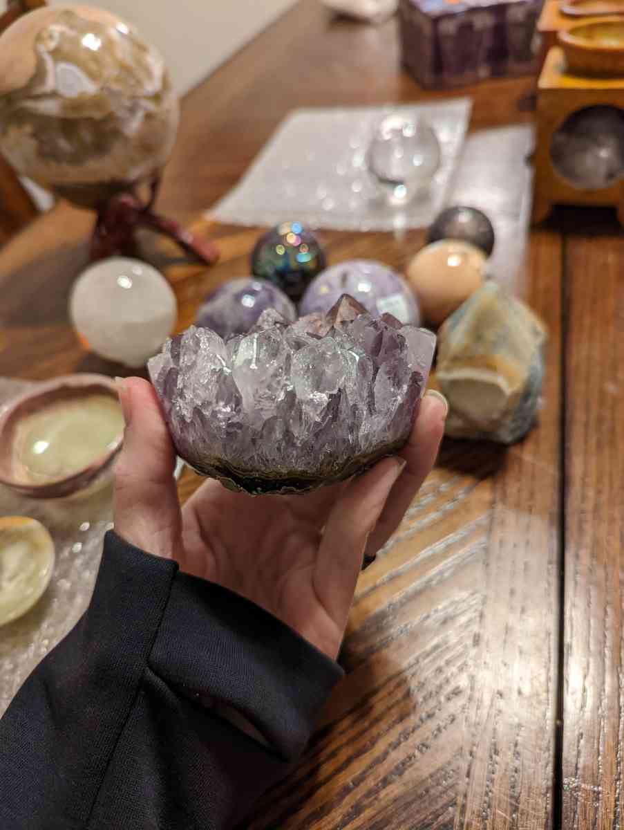amethyst chunk Gem points - Derwood, Maryland