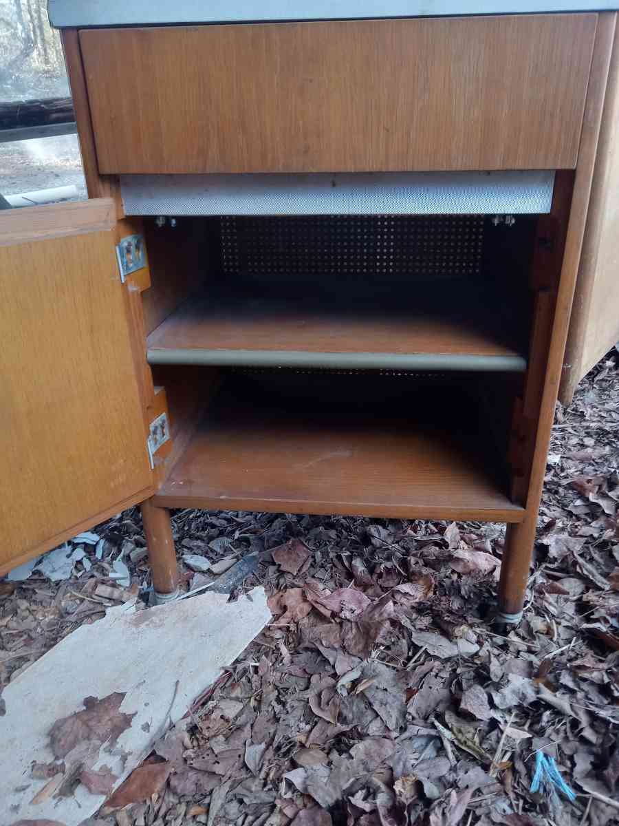 vintage nightstand with marble top - Strawberry Plains, Tennessee - FleaMarketBay