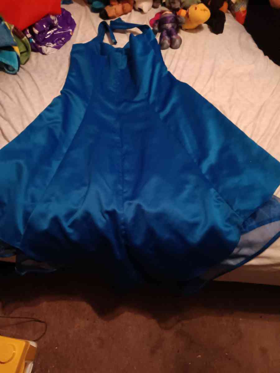elegant royal blue dress - Somers Point, New Jersey - FleaMarketBay