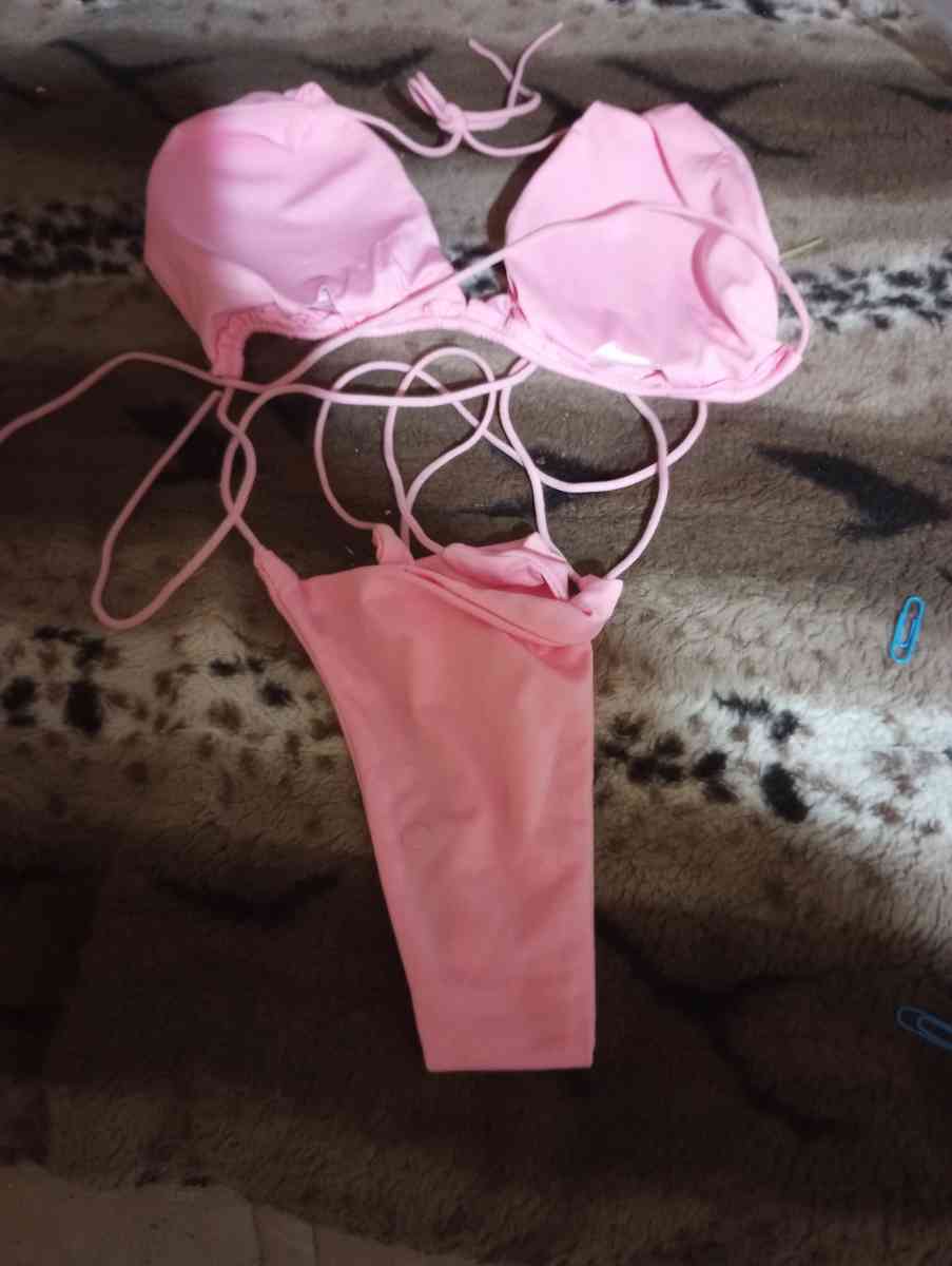 two piece bathing suit