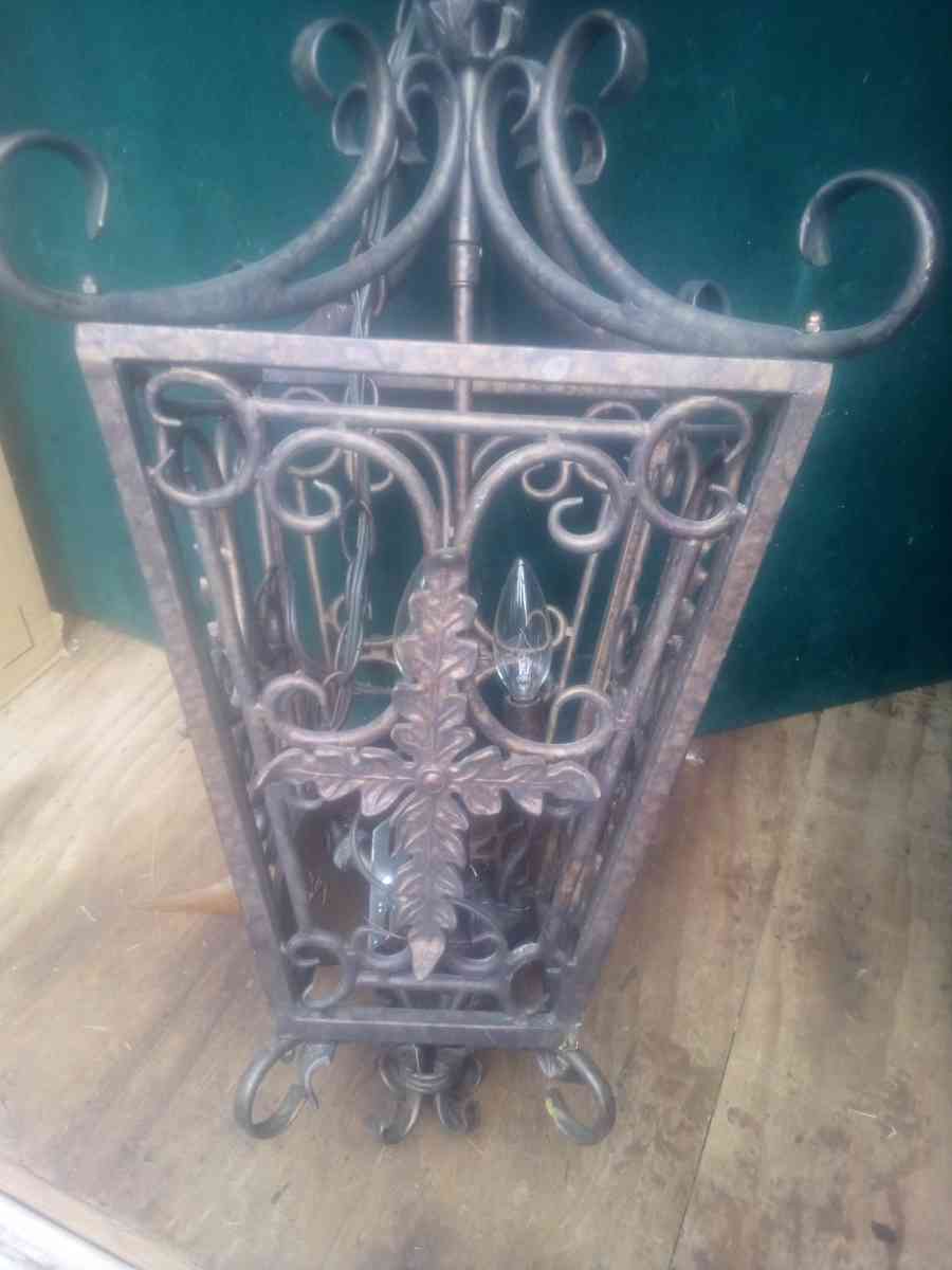 Iron Chandelier - Demorest, Georgia