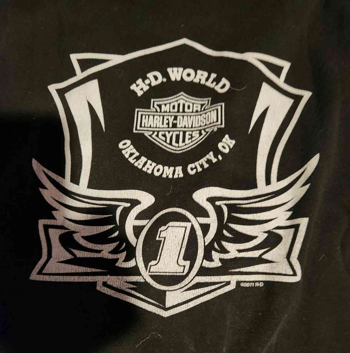 Harley Davidson used LG womans Long sleeve okc - Fort Worth, Texas - FleaMarketBay