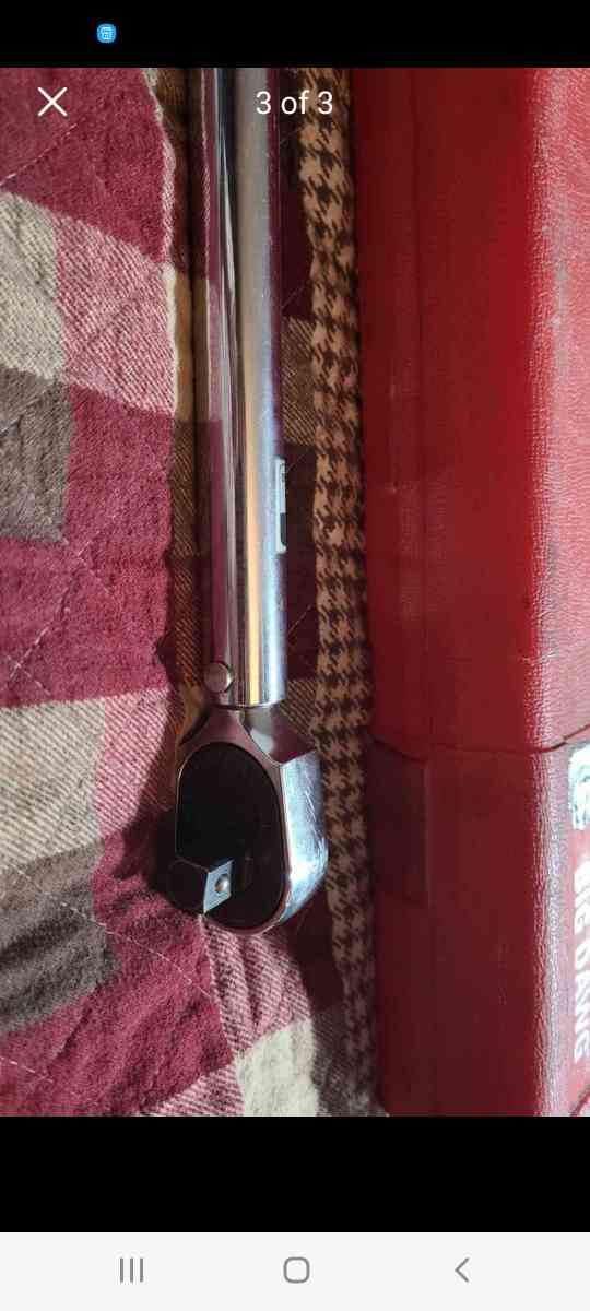 Proto Big Dawg # 153 Foot Pound Torque Wrench Ratchet Head 6