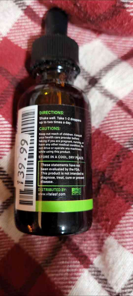Hemp oil tincture sativa strand - York, Pennsylvania - FleaMarketBay
