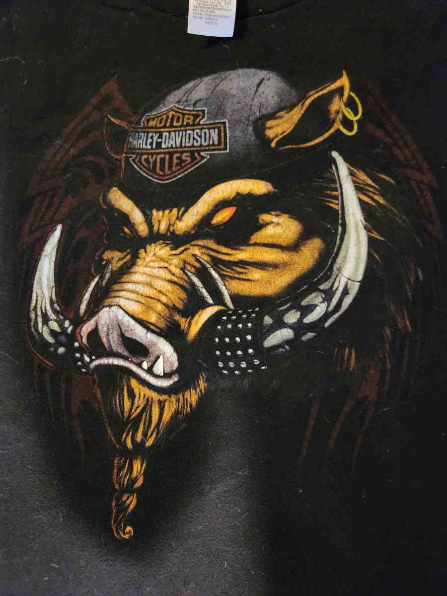 Harley Davidson Used LG two shirts Both Lubbuck Tx - Fort Worth, Texas - FleaMarketBay