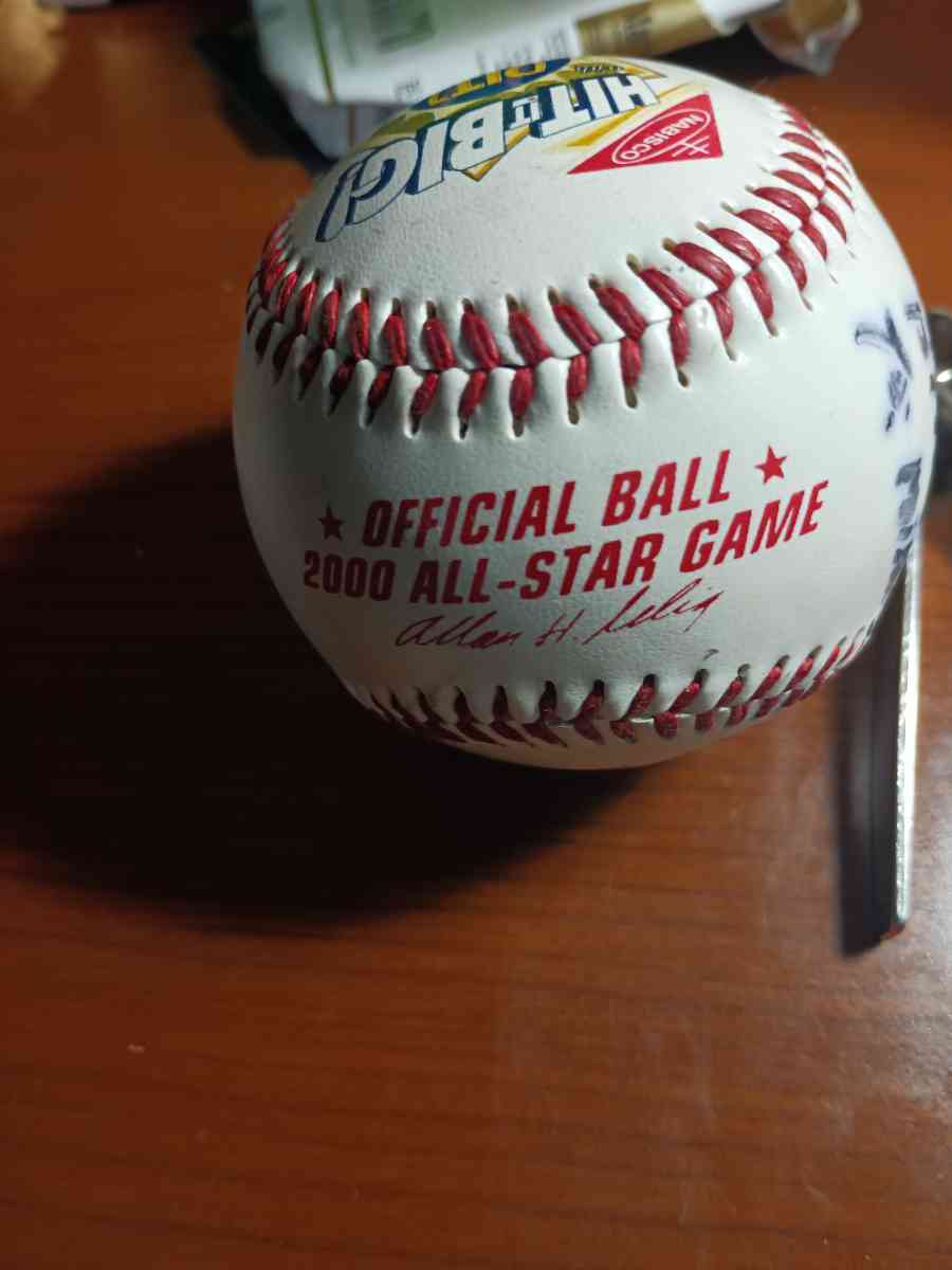 signed odis Nixon 2000 all-star game - Covington, Georgia - FleaMarketBay