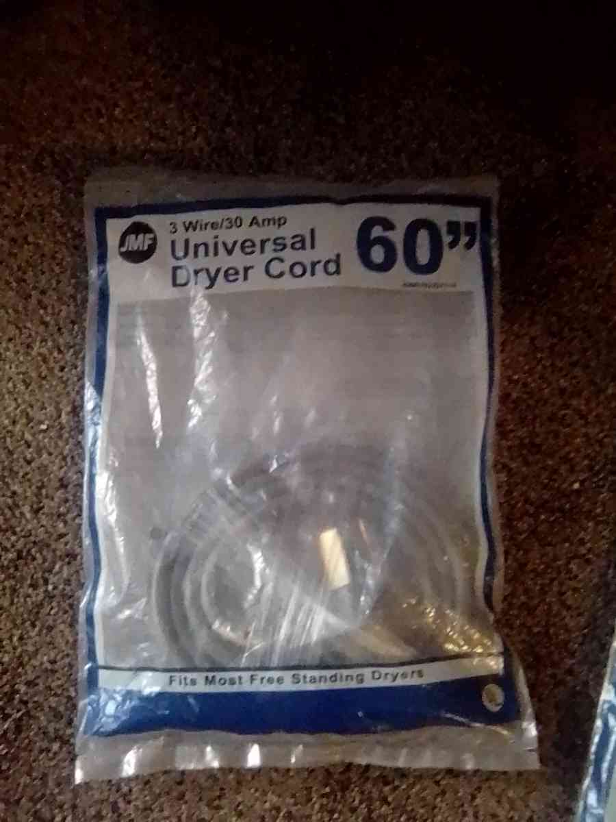 dryer cords - Westland, Michigan - FleaMarketBay