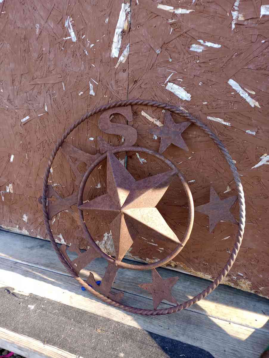 wrought iron Texas Star 21-in diameter - Kaufman, Texas