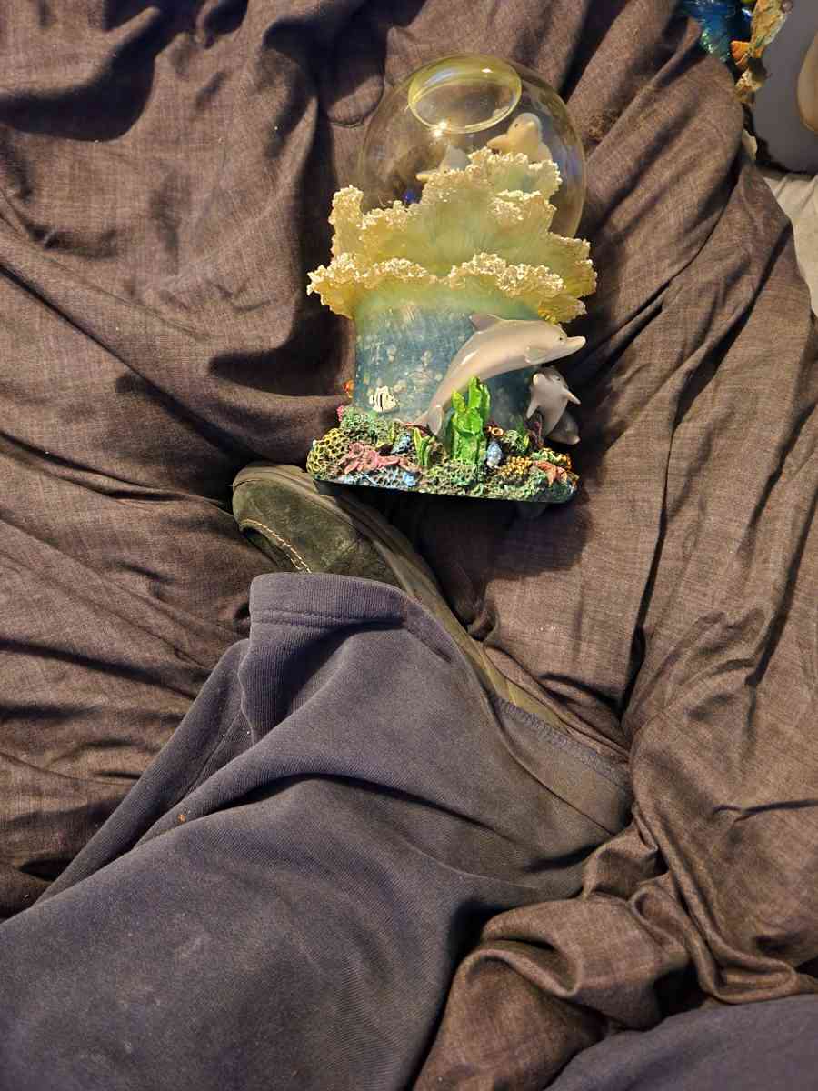 smaller dolphin globe - Clinton, Iowa