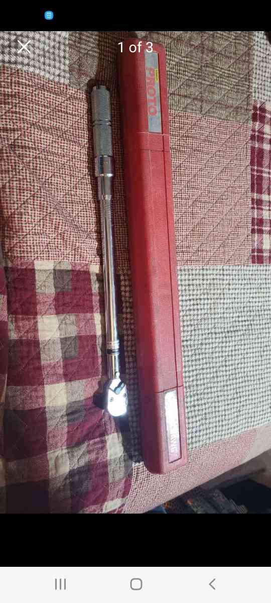 Proto Big Dawg # 153 Foot Pound Torque Wrench Ratchet Head 6 - York, Pennsylvania - FleaMarketBay