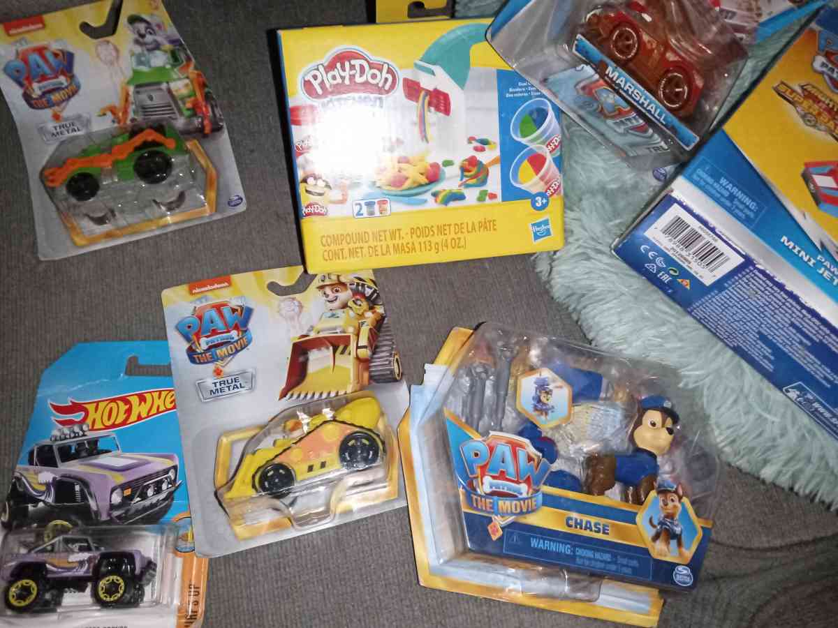 paw patrol and play doe and elmo various toys brand new - Easton, Pennsylvania