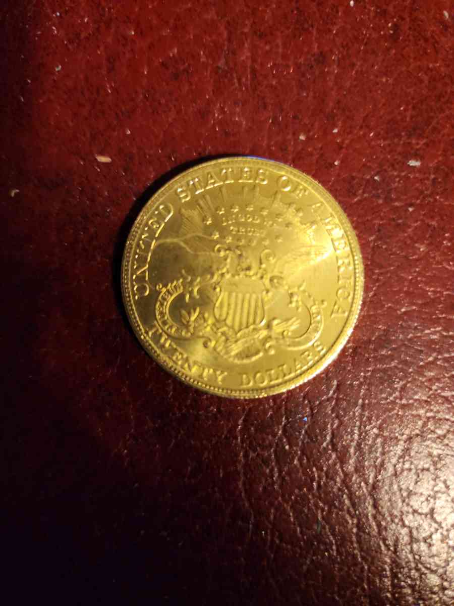 1882 $20 Double Eagle Gold Coin - Payson, Arizona - FleaMarketBay
