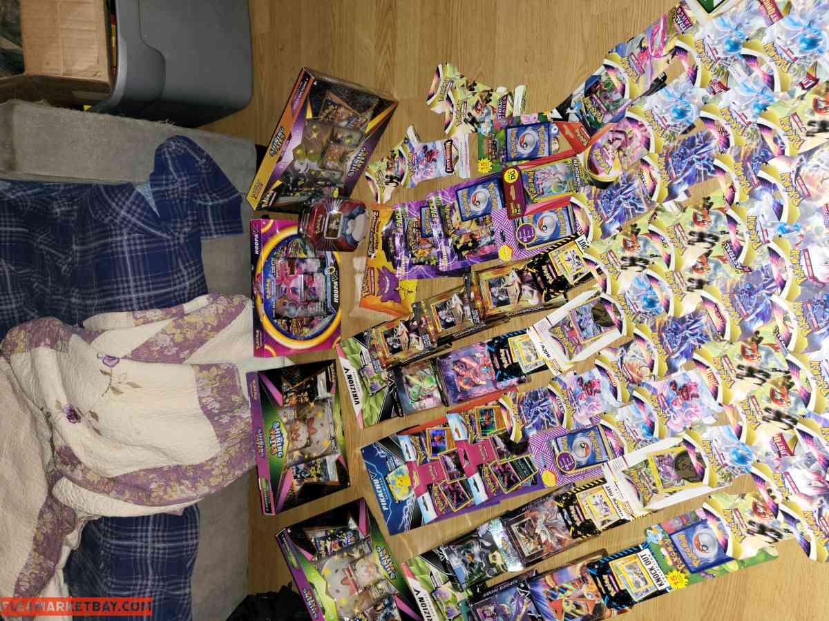 Unopened  pokemon cards  AtoZ there a little of everything - North Judson, Indiana - FleaMarketBay