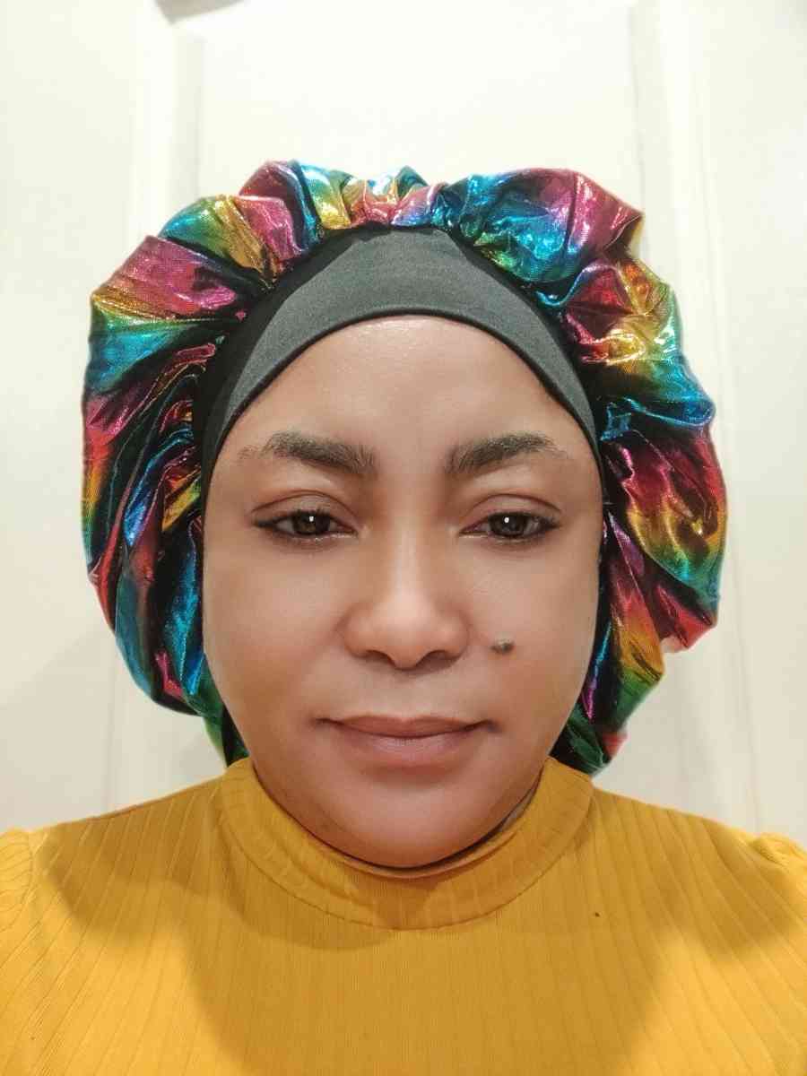 protective Edge Control Silk and Velvet hair bonnet - El Paso, Texas