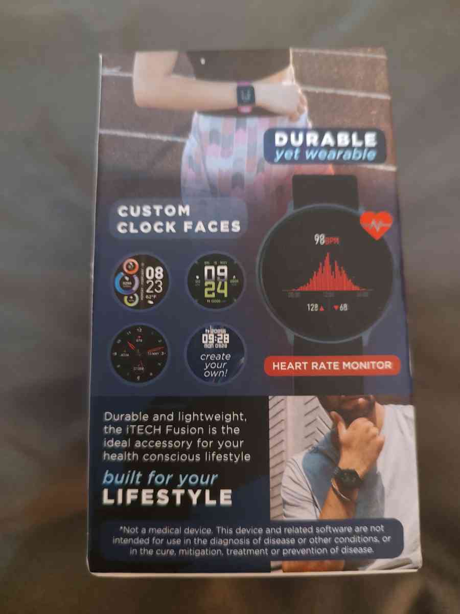 2 iTech Fusion 2 smart watches - Houston, Texas - FleaMarketBay