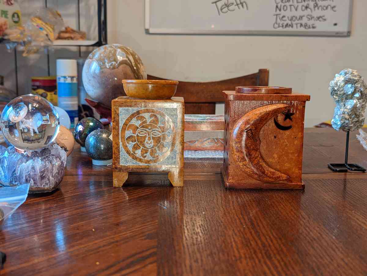 soapstone/Sunshine and moon and stones - Gaithersburg, Maryland