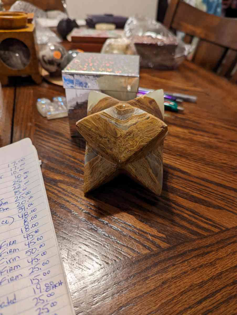 Lg Green Banded Agate Marcaba - Gaithersburg, Maryland - FleaMarketBay