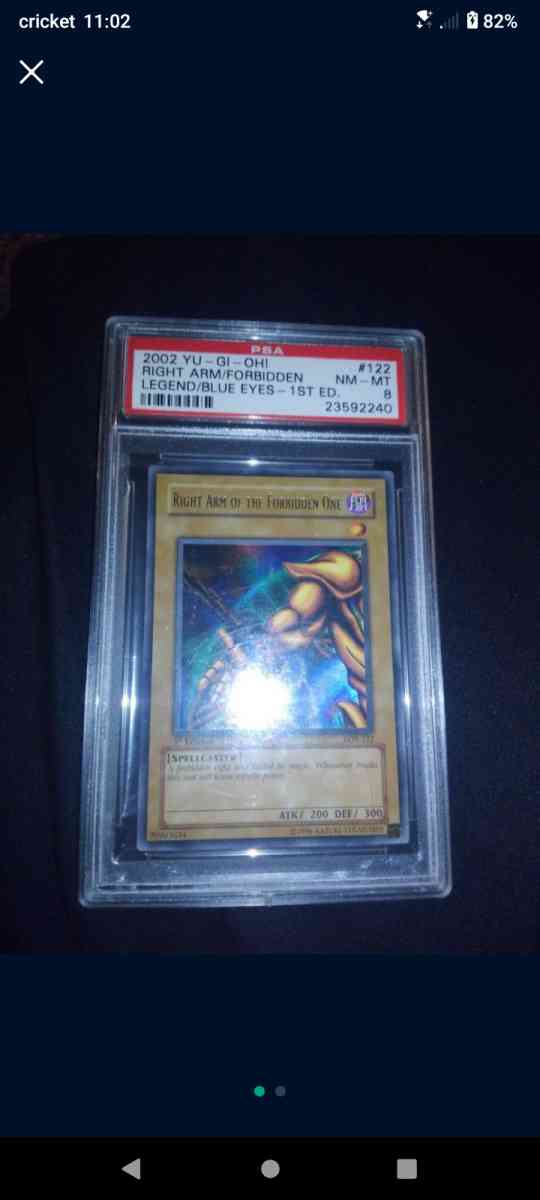 Yu-Gi-Oh Exodia PSA 8 - Denver, Colorado - FleaMarketBay