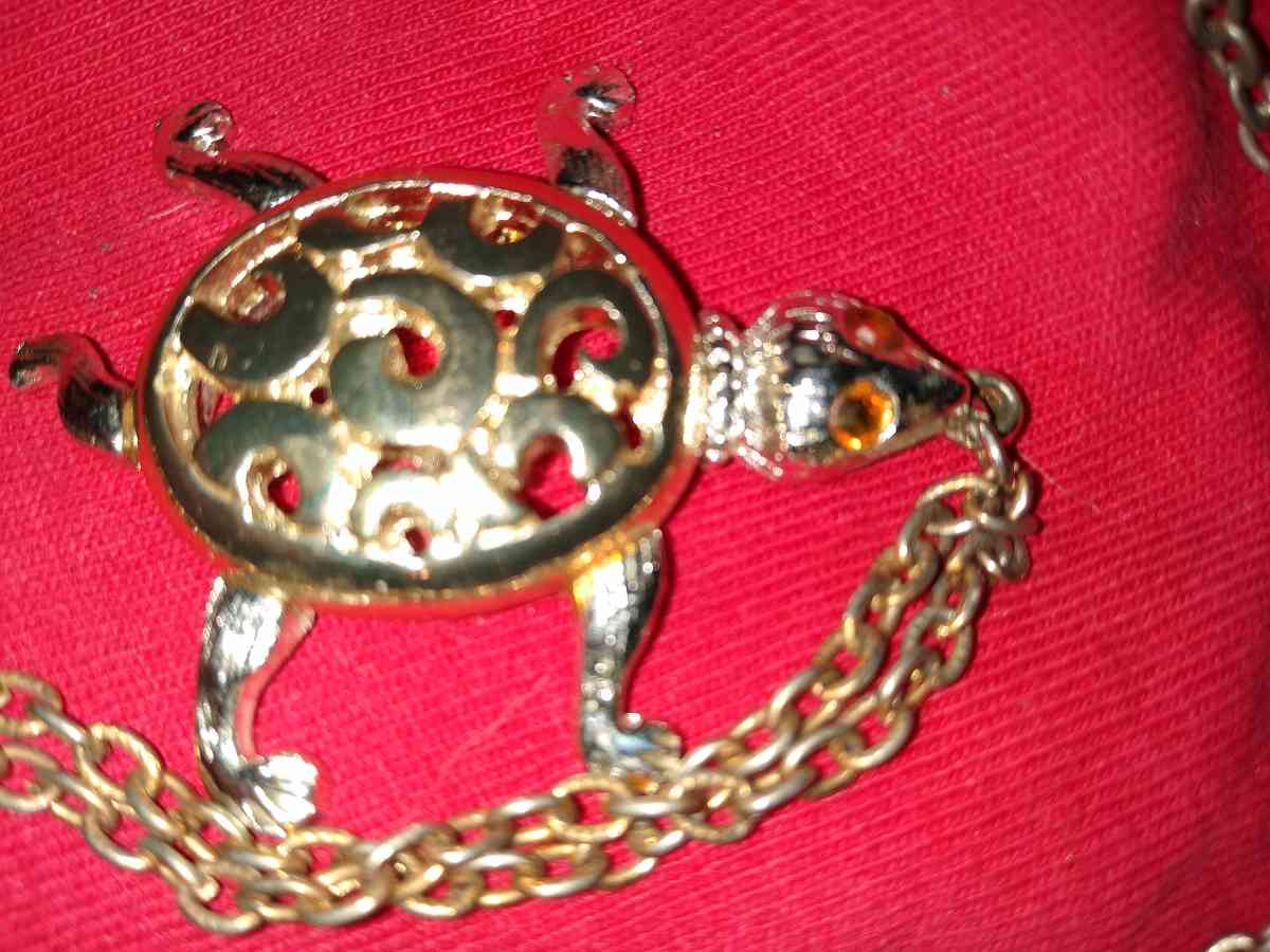 turtle necklace - Porum, Oklahoma