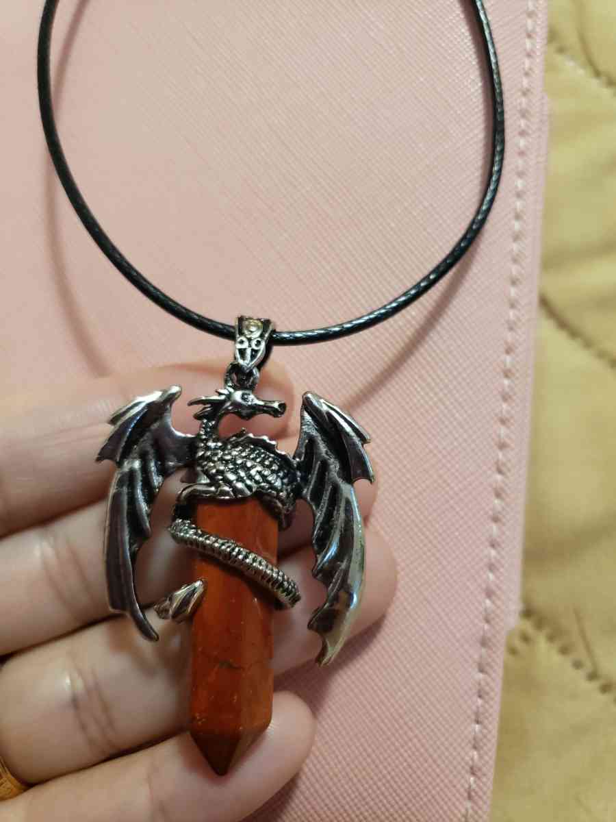 red Jasper pendant necklace - Cocoa, Florida