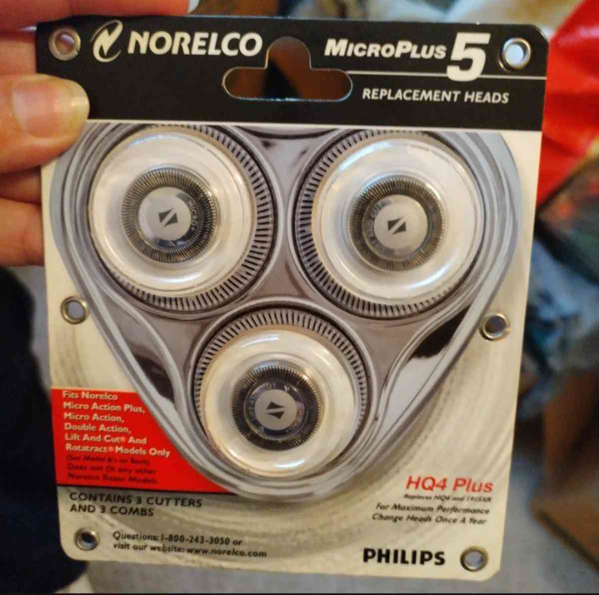 replacement heads for shaver