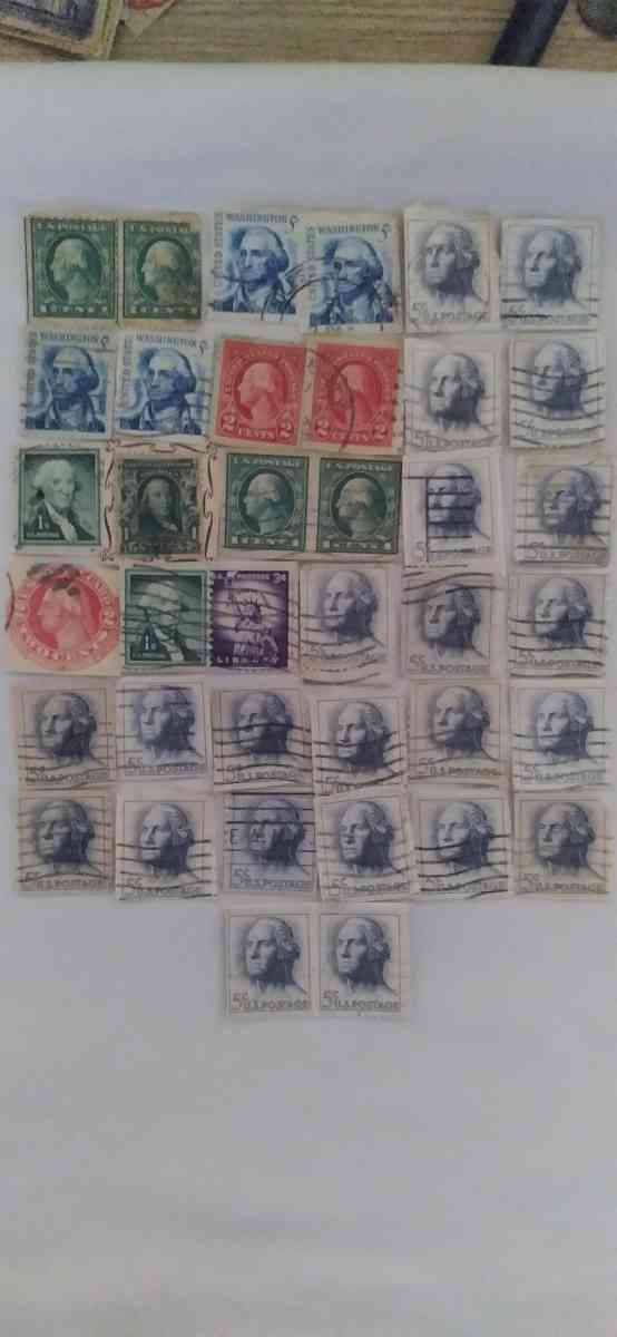 Vintage George Washington Stamps - Youngstown, Ohio - FleaMarketBay