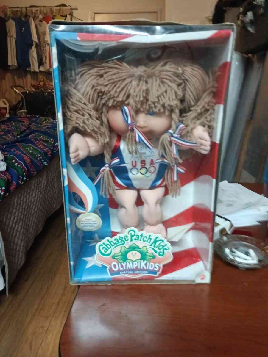 1996 olypic kid cabbage patch kid still in box. - Covington, Georgia