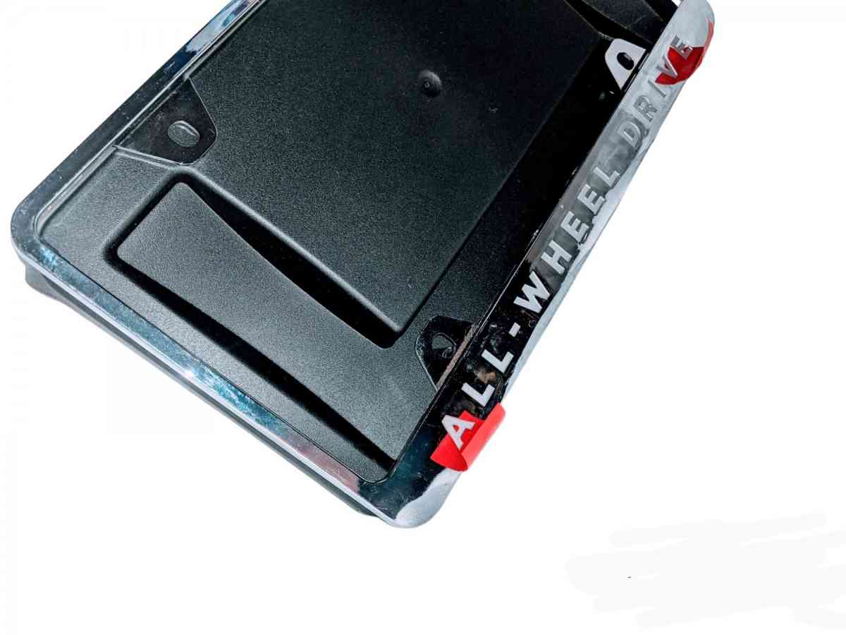 Tesla License Plate Bracket with Frame and Blot Kit - San Diego, California - FleaMarketBay