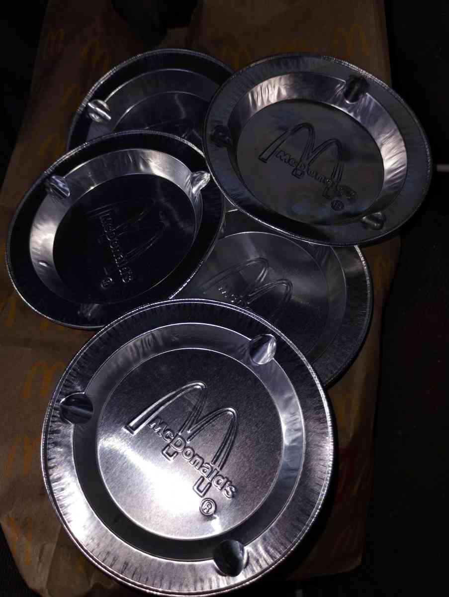McDonald's ash trays - Jackson Springs, North Carolina