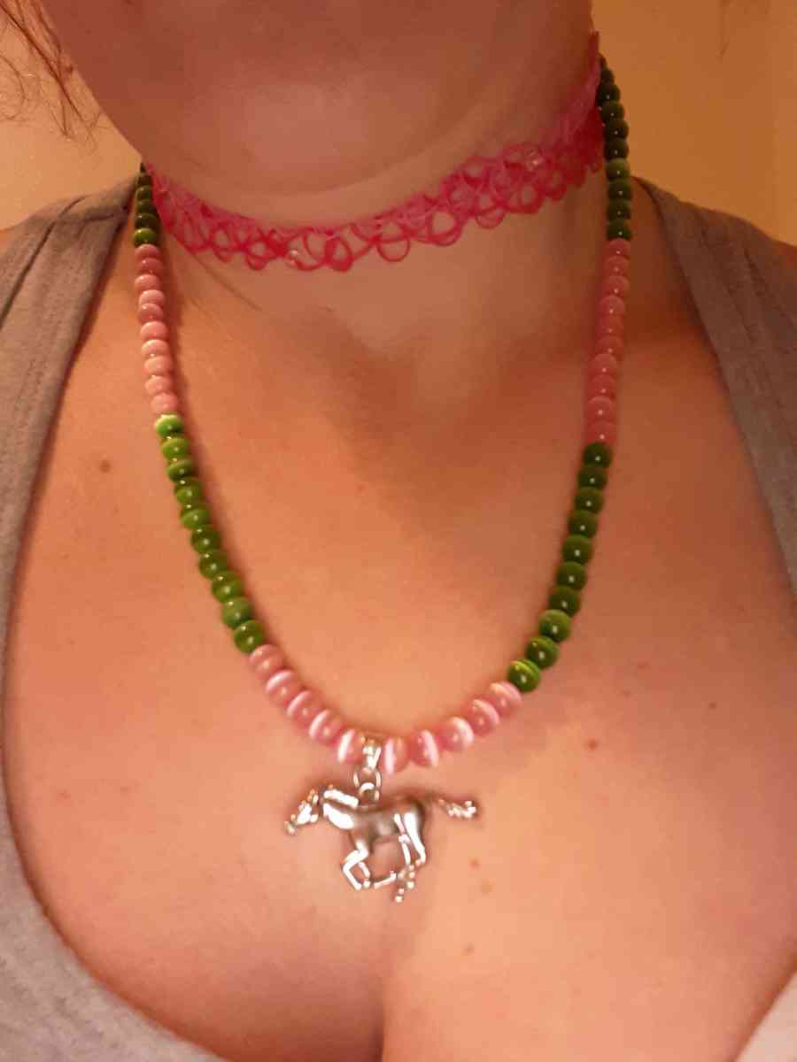 cute beaded necklace