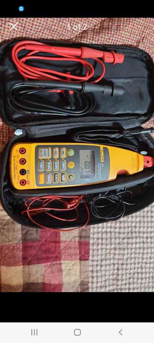Fluke 773 Milliamp Process Clamp  Meter - York, Pennsylvania - FleaMarketBay
