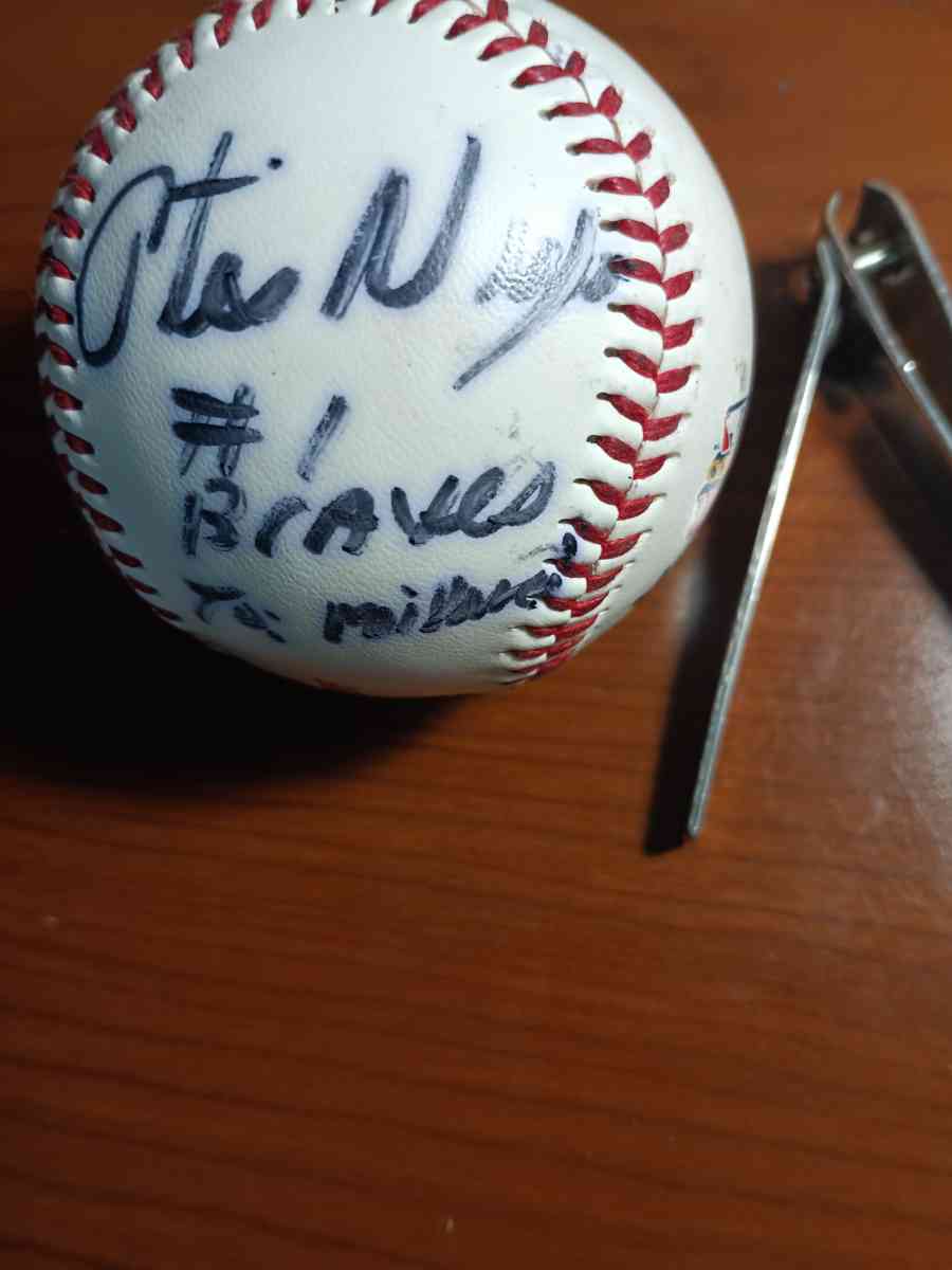 signed odis Nixon 2000 all-star game - Covington, Georgia