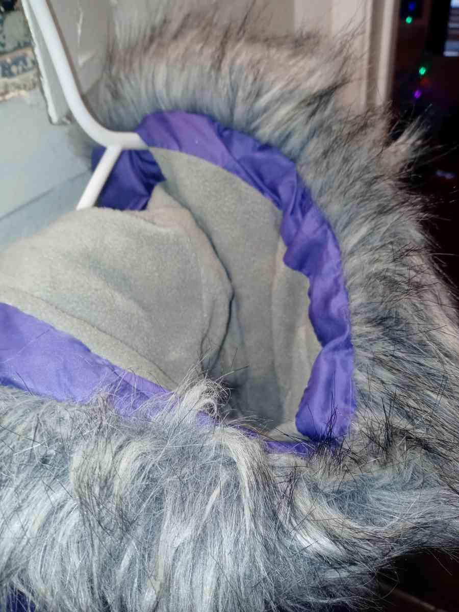 Girls Purple Puffer Jacket - Granada Hills, California - FleaMarketBay