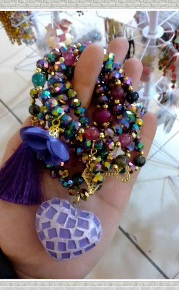 Crystal Beaded Semanario Bracelet set - Penitas, Texas