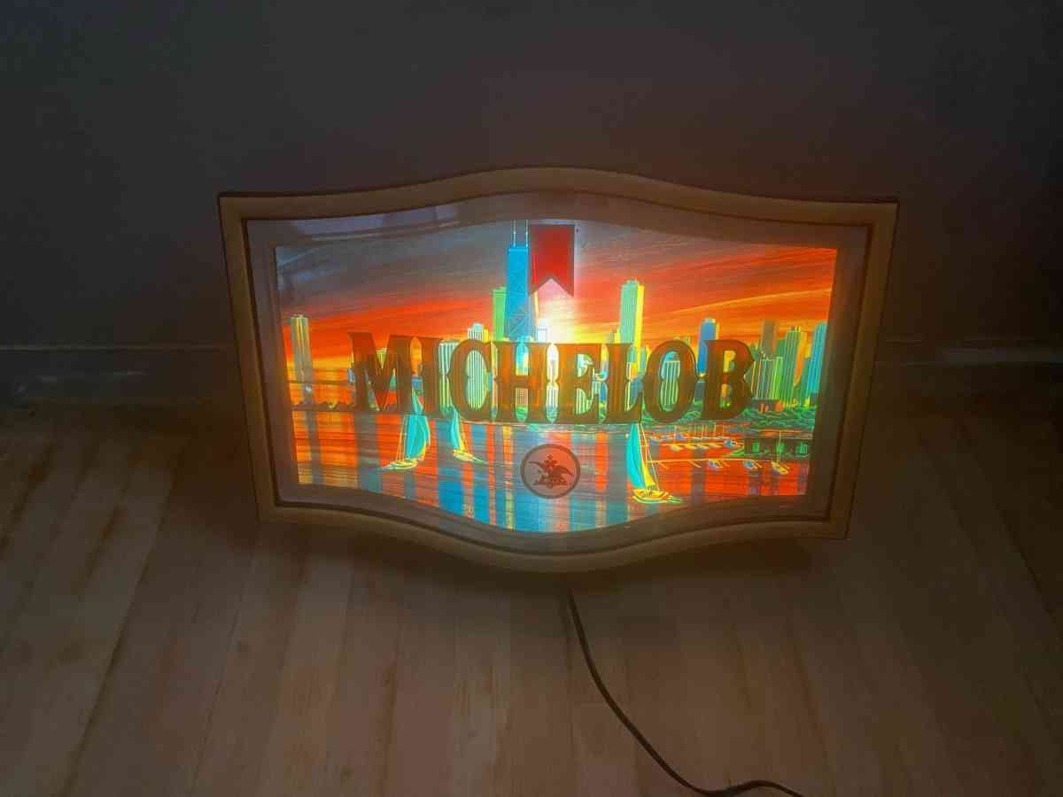 Michelob neon beer sign - Saint Louis, Missouri