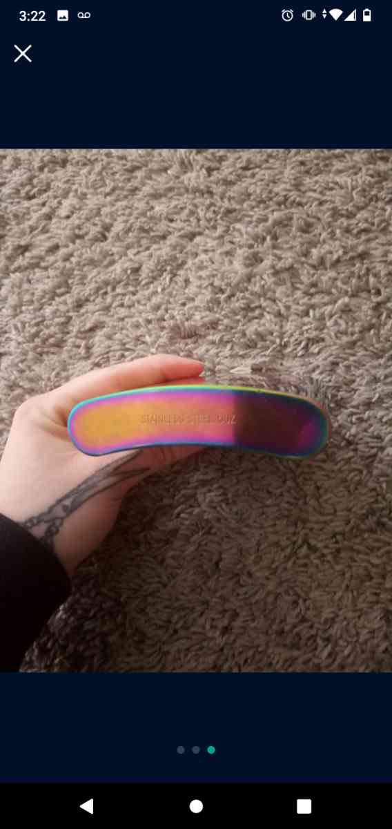 Neocrhrome Stainless Steel 6oz Flask - Kent, Washington - FleaMarketBay