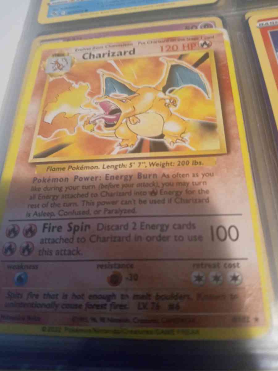 a rare Charizard card - Rochester, New York - FleaMarketBay