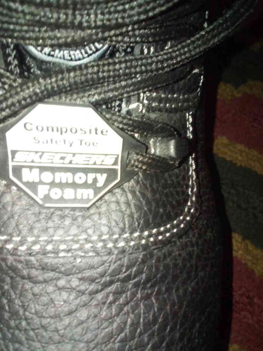 womens Sketcher book boots memory foam steel toed - Virginia Beach, Virginia