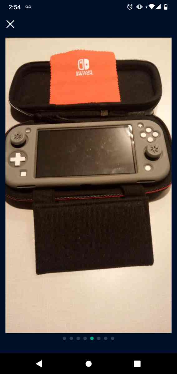 Nintendo Switch Lite w Hardcase And 128MB SD Card - Kent, Washington - FleaMarketBay