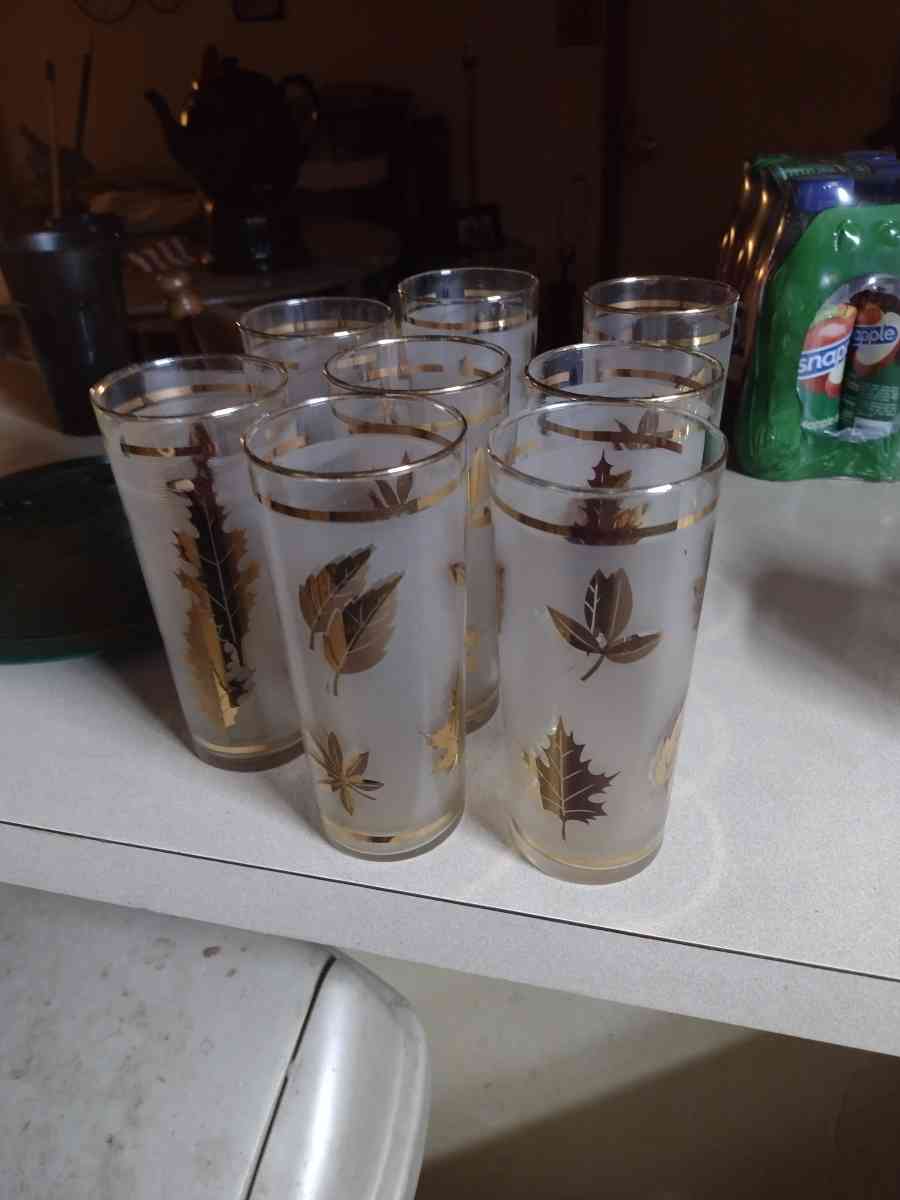 vintage 22k glasses