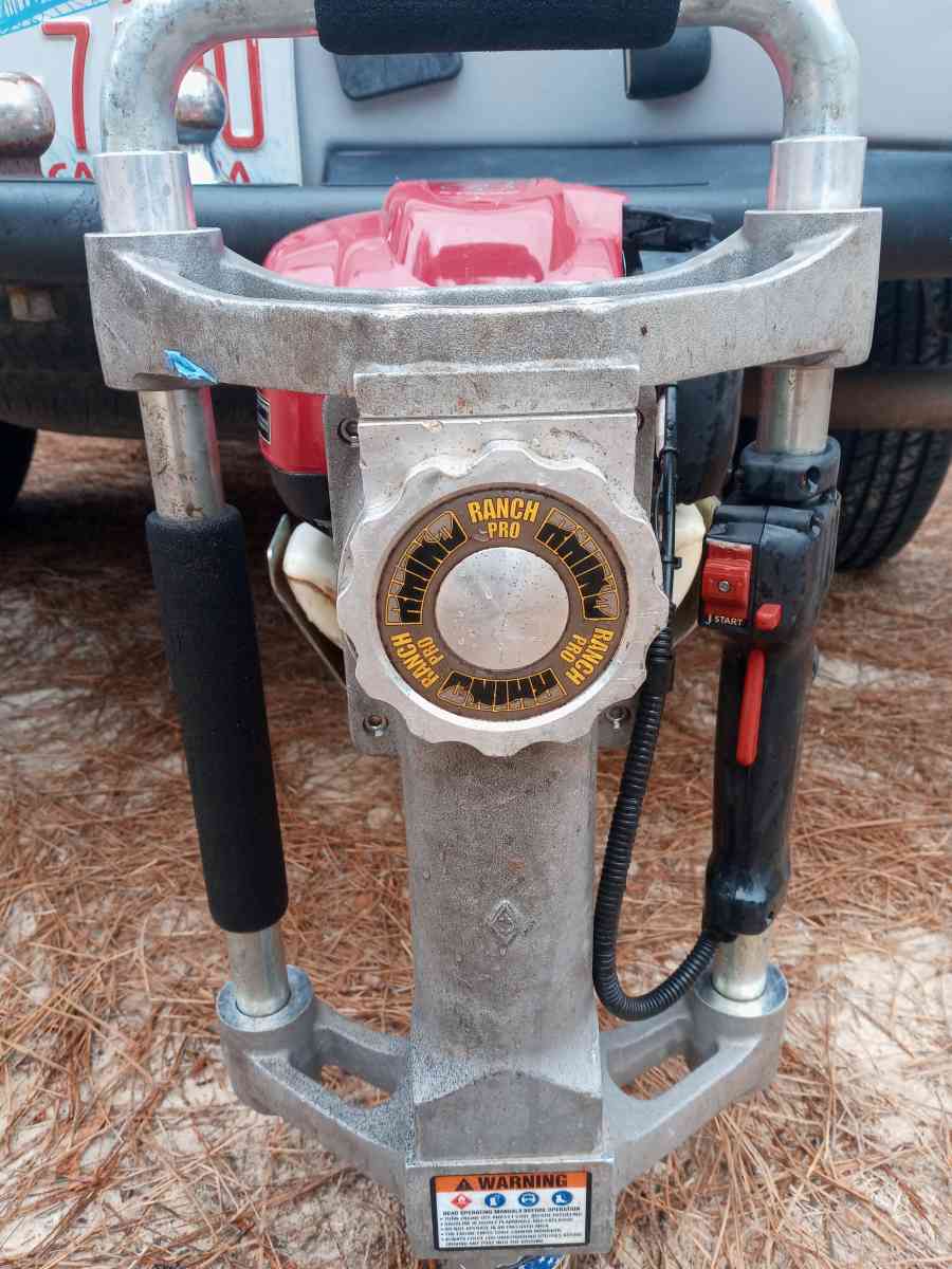 rhino ranch pro35 post setter - Aberdeen, North Carolina - FleaMarketBay