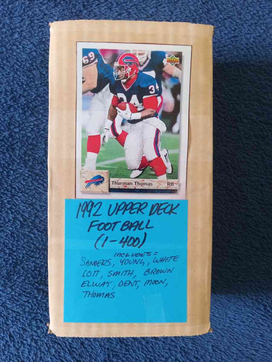 Buffalo Bills Football Cards - Pawtucket, Rhode Island