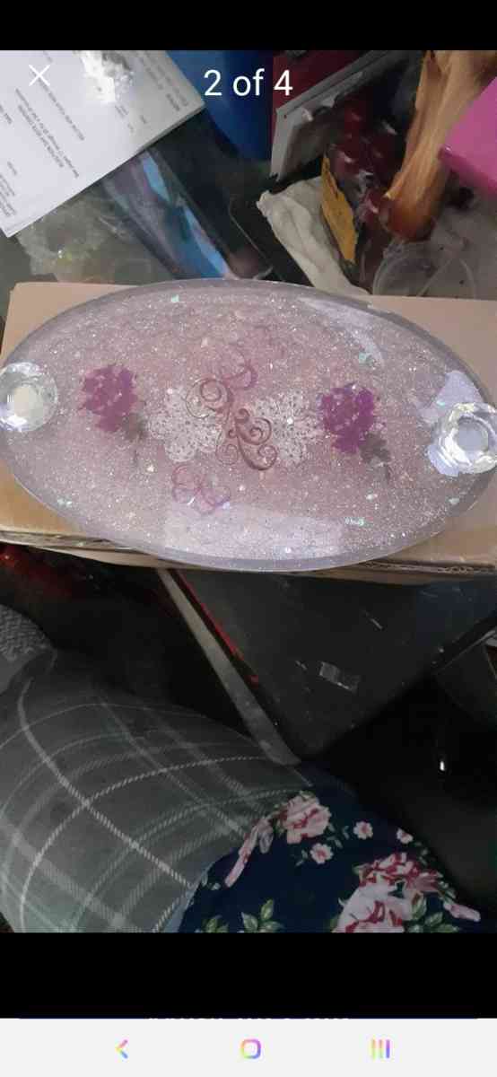 custom resin oval tray - Las Vegas, Nevada - FleaMarketBay