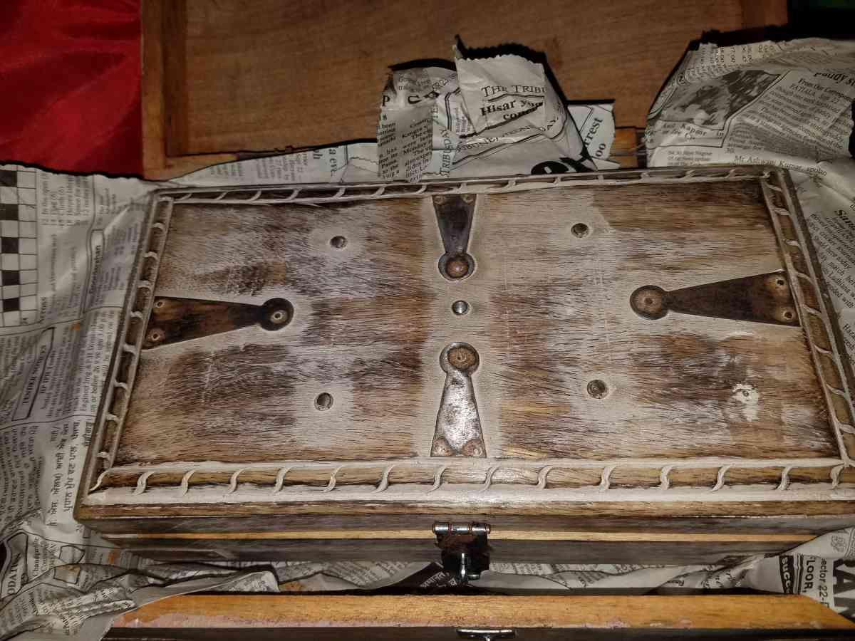 set of 3 Vintage Style wood boxes - Albemarle, North Carolina - FleaMarketBay