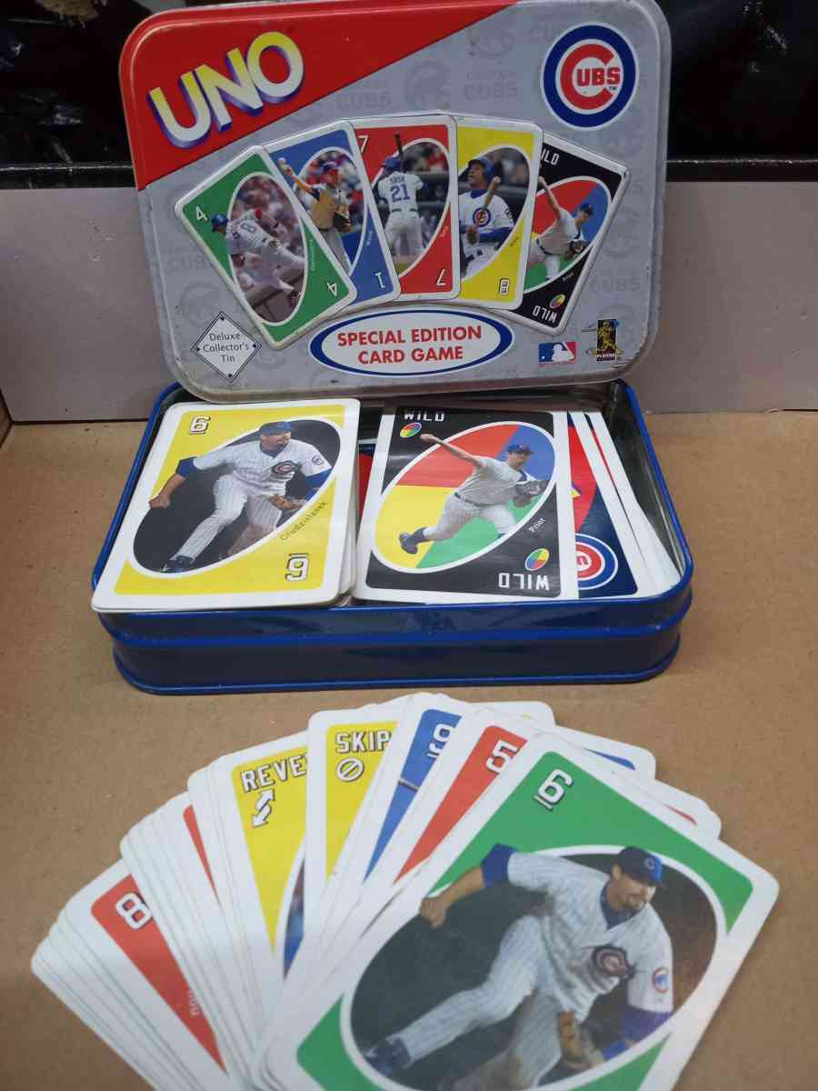 uno cubs special edition card game - Cleveland, Georgia