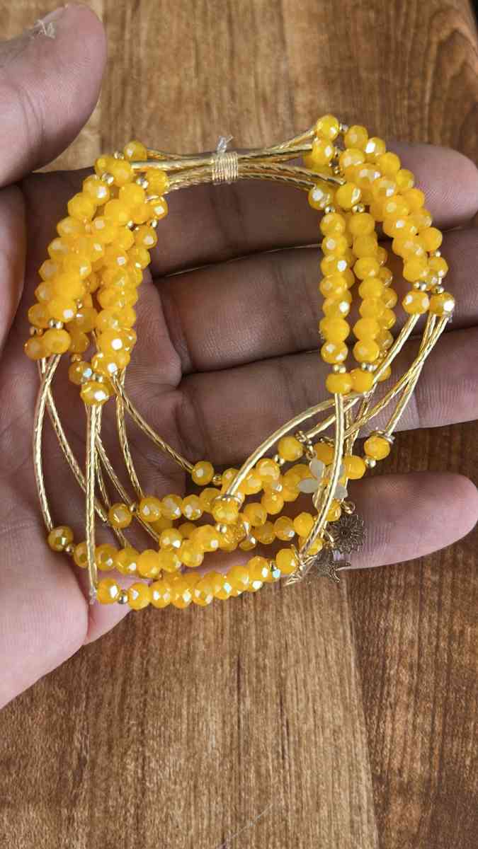 GoldPlated Crystal Semanario Bracelet set - Penitas, Texas - FleaMarketBay