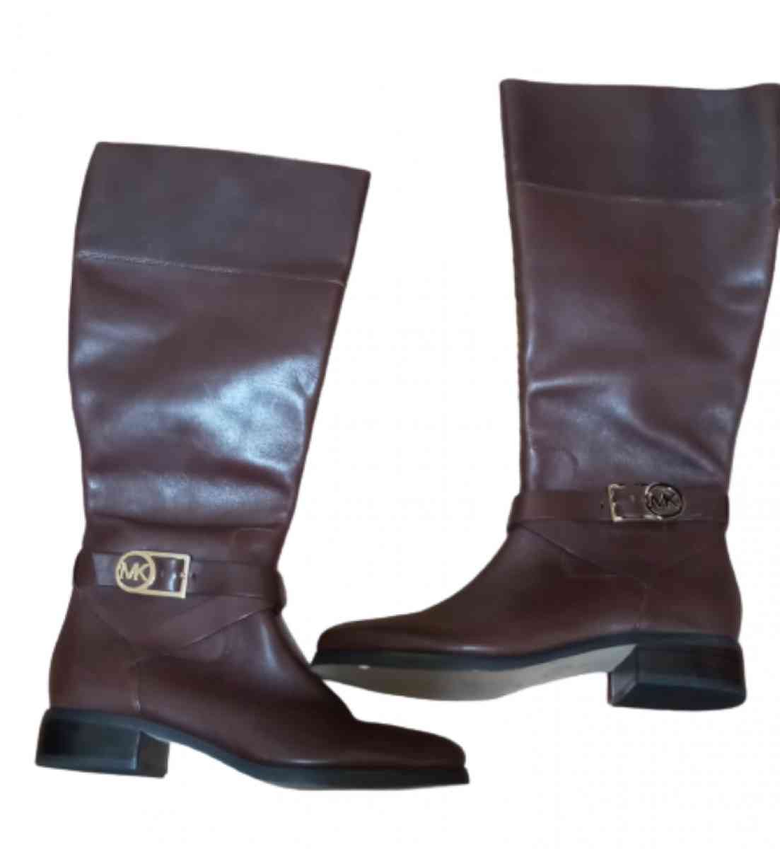 Michael Kors Bryce Leather Riding Boot ST15F Boots Size 7M - Chicago Heights, Illinois