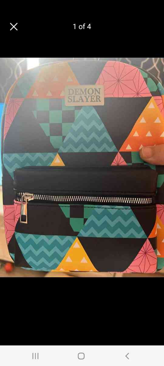 brand new Demon slayer patchwork backpack - Canton, Ohio